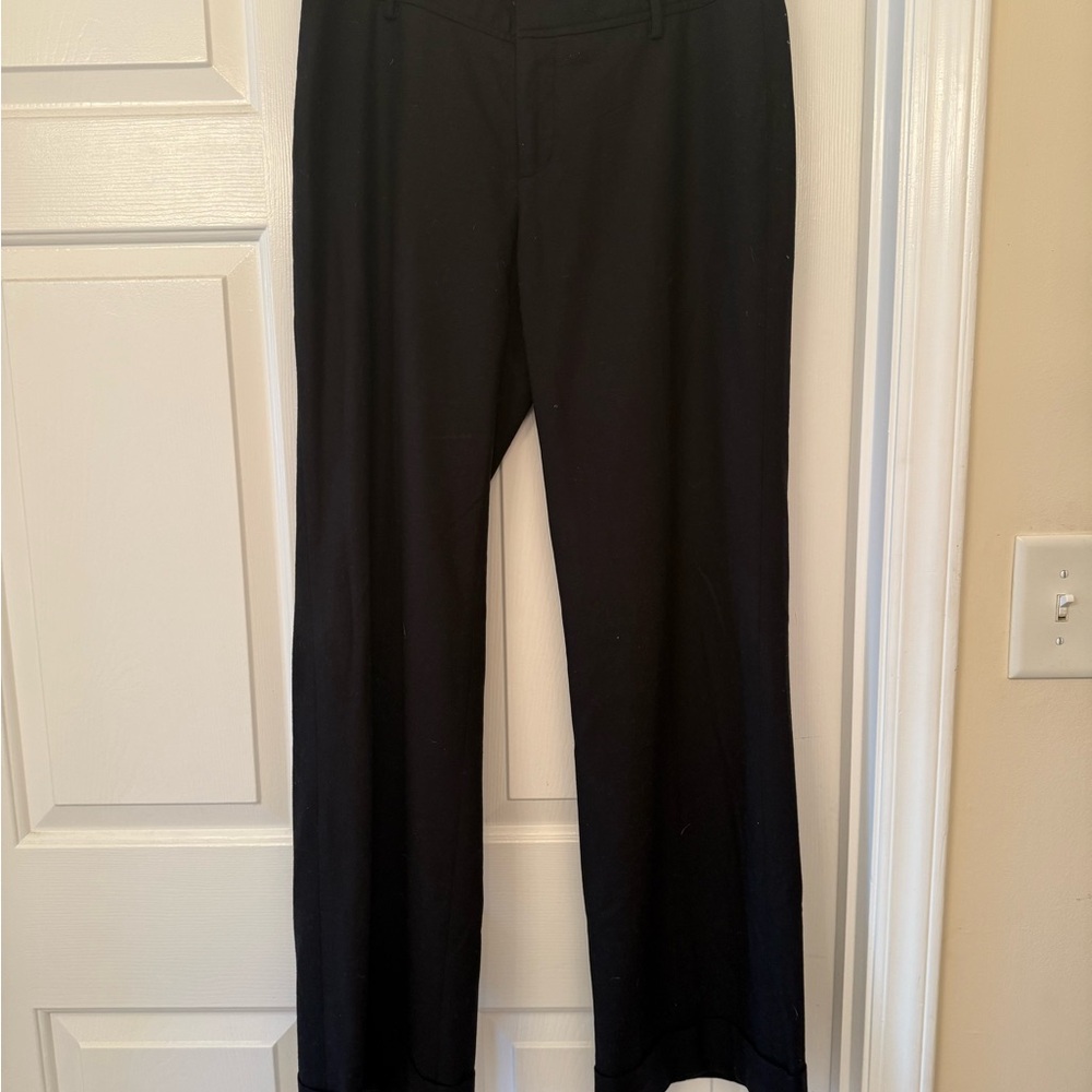 Banana Republic Martin Fit Black Trousers